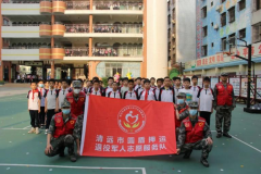 市圓盾押運公司退役軍人志愿服務(wù)隊重啟“助力雙減政策 軍事訓(xùn)練營進(jìn)校園”